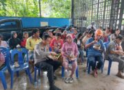 Akrab Kapolres Sibolga Dan Puluhan Pemulung Makan Bersama Di Lokasi TPA