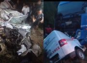 Tabrakan Maut Mobil Ambulans Vs Tangki BBM, 4 Penumpang Ambulans Meninggal di Tempat