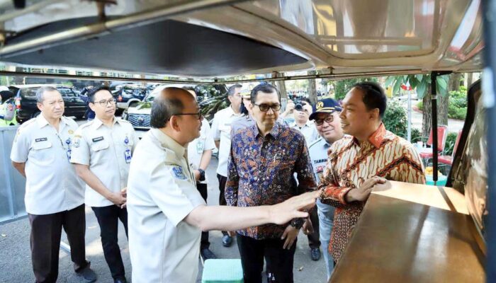 Direktur Utama Jasa Raharja Pantau Pelaksanaan Operasi Zebra Gabungan di Taman Bungkul Surabaya