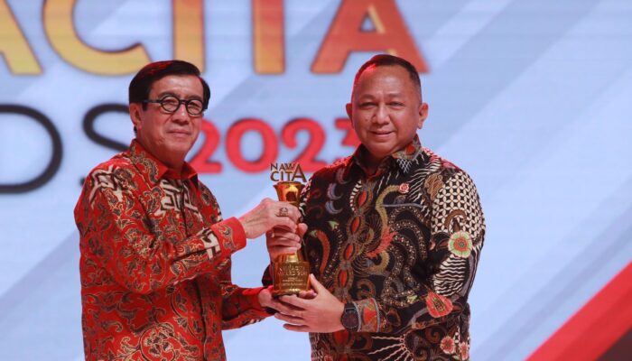 Jaksa Agung ST Burhanuddin Raih Penghargaan NAWACITA AWARD 2023 Kategori ‘Penegakan Hukum’