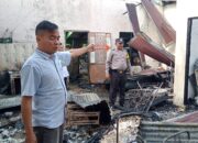 Rumah Seorang Warga Tionghoa di Sergai Hangus Terbakar