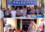 Kapolres Pelabuhan Belawan Paparkan Pengungkapan Narkoba Dan Kasus Atensi Publik Lainnya Sesuai Program Prioritas Kapolda Sumut