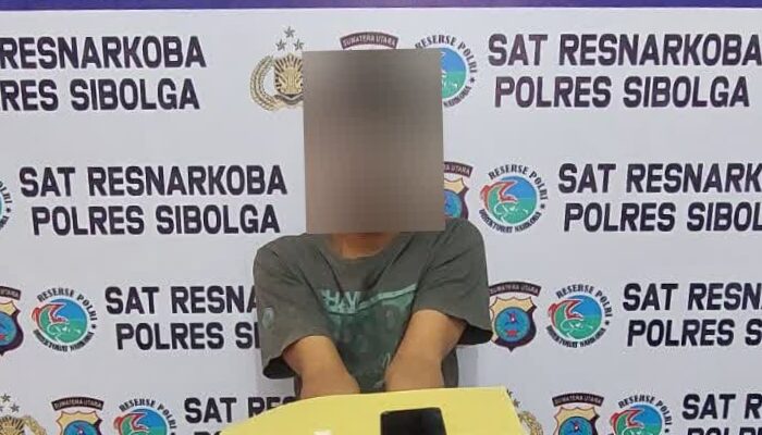 Tim Reskrim Polsek Sibolga Selatan Polres Sibolga Tangkap Residivis Narkotika