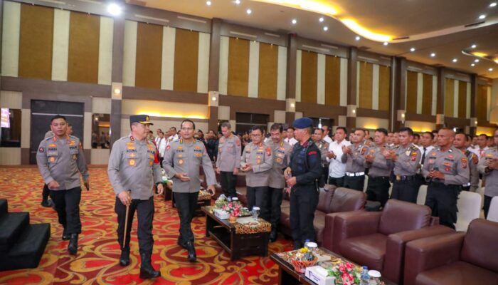 Polda Sumut Gelar Latihan Pra Operasi Mantap Brata Toba 2023-2024