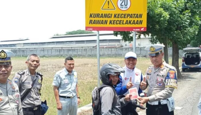 Tingkatkan Keselamatan Masyarakat dalam Berkendara, Polresta Bandung gandeng PT DAM