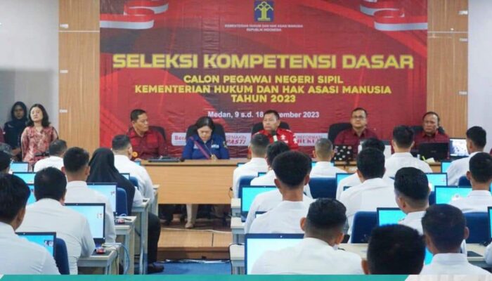 18760 Peserta Bersaing Pada SKD CPNS Kumham Sumut, Jahari Sitepu Sampaikan Ini