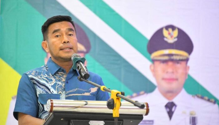 Buka Bimtek dan Implementasi Tentang Verifikasi dan Validasi DTKS, Ini Kata H. Samsul Tanjung 