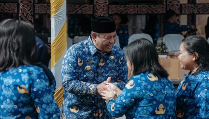 Upacara HUT Korpri Kabupaten Dairi, Bupati Eddy Berutu Harap Korpri Tetap Jaga Loyalitas