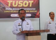 Gelar Tusot 2023, Kalapas Pematangsiantar Ajak WBP Jaga Kekompakan dan Sportivitas dalam Pertandingan