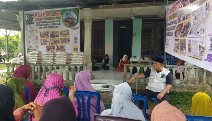 Jumat Berkah KSJ di Paya Gambar, Saharuddin: Semoga Bermanfaat untuk Kebaikan