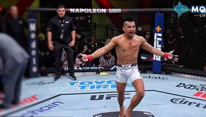 “Si Tendangan Maut” Jeka Saragih Cetak Sejarah dengan Kemenangan KO di Debut UFC