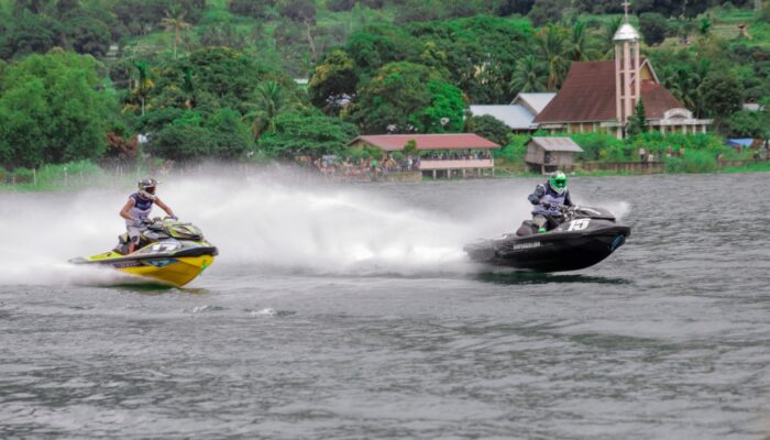 Race Perdana (Karo Cup) Aquabike World Championship Berjalan Lancar, PLN Hadirkan Listrik Andal