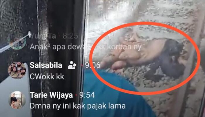 Warga Melati II Ditabrak KA di Jalan Deli – Kota Perbaungan