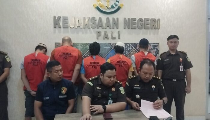 Lima Tersangka Perampokan Toko Emas di PALI Terancam Hukuman 12 Tahun Penjara