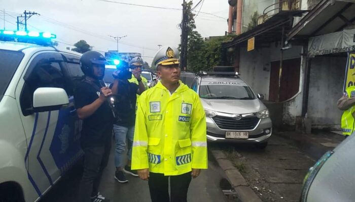 Optimalkan Terminal Amplas, Polisi Tertibkan Angkutan Umum Mangkal di SM Raja