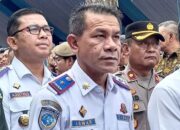 Kadishub Medan Dampingi Walikota Medan Pada Acara Launching Bus Listrik Kota Medan