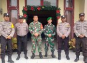 Pelaksanaan Sidang Pleno, TNI Polri Pertebal Pengamanan di Kantor PPK Kecamatan Se-Kabupaten Karo