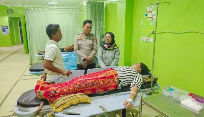 Kepedulian Kapolres Sergai, Pastikan Ibu Irma Mendapatkan Penanganan Medis