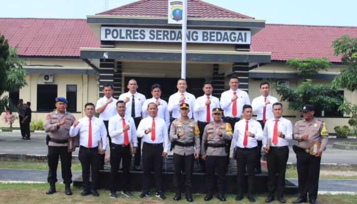 Tim 1 Satnarkoba Polres Sergai Kembali Terima Penghargaan