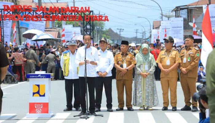 Bupati Labura Hadiri Peresmian IJD oleh Presiden Jokowi