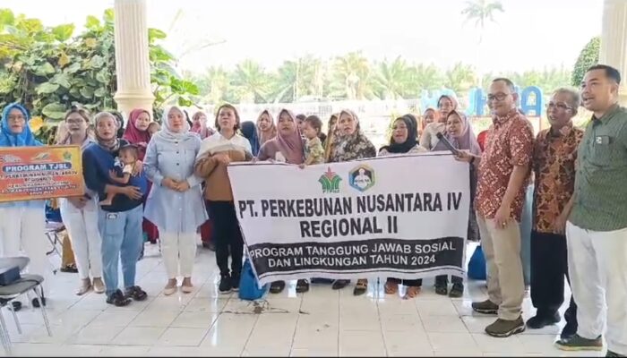 PTPN IV Regional II Unit Adolina Gelar Pencegahan Stunting dan Pemberian Pangan Bergizi