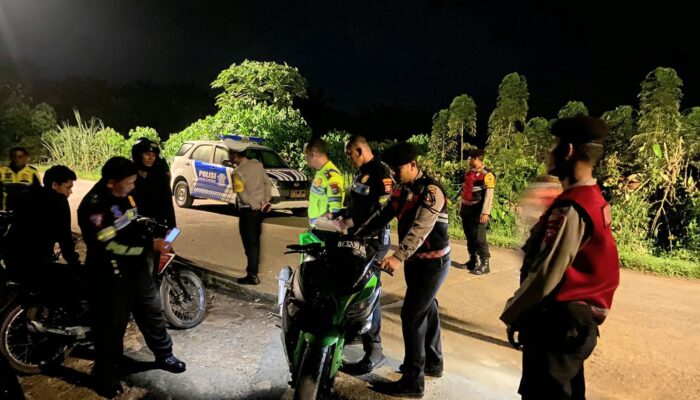 Patroli Rutin Dilaksanakan Polres Batu Bara Cegah Aksi Tawuran, 3C Dan Balap Liar