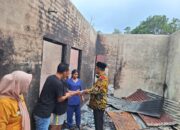 Bupati Sergai Tinjau dan Berikan Bantuan ke Korban Kebakaran