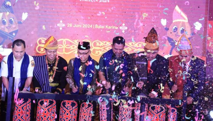 KPU Kabupaten Dairi Luncurkan Tahapan Pemilihan dan Perkenalkan Maskot serta Jingle Pilkada 2024