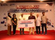 JNE Express Raih Sertifikasi ISO 27001:2022, Perkuat Keamanan Data Pelanggan