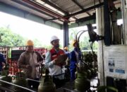 Pastikan Isi LPG 3 Kg Sesuai, Pertamina Patra Niaga Cek Berkala SPBE di Sumut