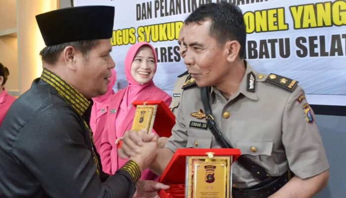 Wabup H. A. Padli Tanjung Hadiri Syukuran Serah Terima Jabatan PJU Polres Labusel