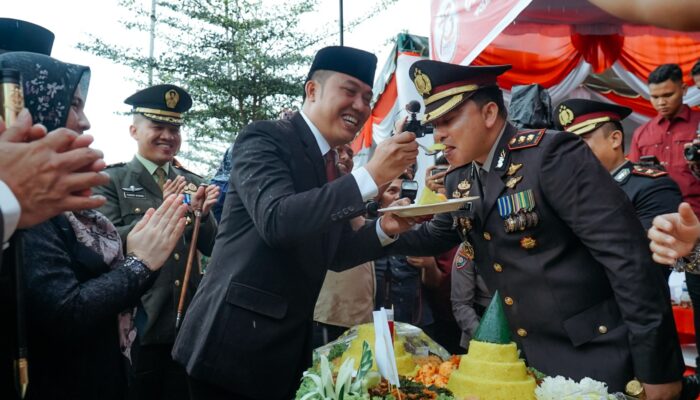 HUT ke-78 Bhayangkara, Pj. Bupati Batu Bara Kasih Surprise