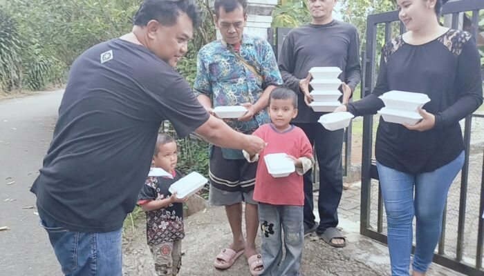 Tidak Harus Pangkat Tinggi Baru Berbagi, Aiptu Senang Sembiring Pangkat Rendah Aktif Berbagi