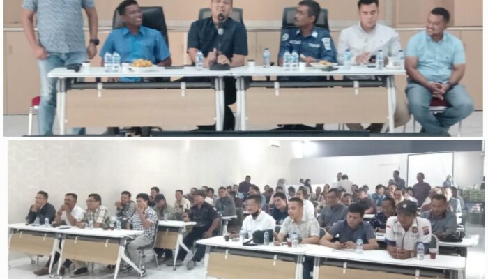 Kasat Reskrim Polres Batu Bara Coffee Morning Bersama Insan Pers