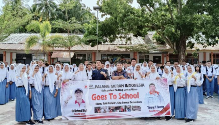 PMI Paluta Goes To School, Siswa SMA Negeri 1 Padang Bolak Antusias