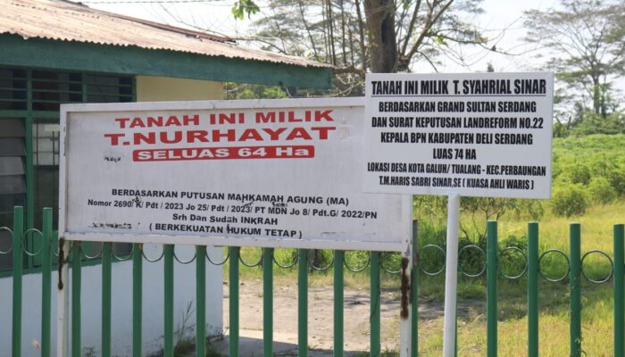 Kisruh Tanah: Klaim T.Syahrial Sinar Diduga Palsu, BPN Deli Serdang Beri Klarifikasi Tegas