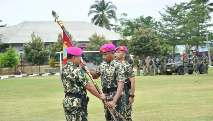 Letkol Mar Irwan Abidin Resmi Jabat Komandan Batalyon Infanteri 7 Marinir