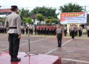 AKBP Beterman Silalahi Terima Kenaikan Pangkat, Kapolres Dairi Sampaikan Pesan Penting