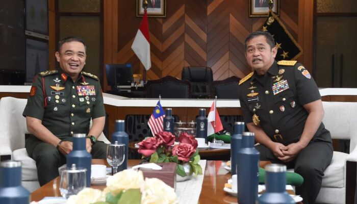 Mempererat Hubungan Bilateral, Kasad Indonesia dan Malaysia Gelar Pertemuan di Mabesad