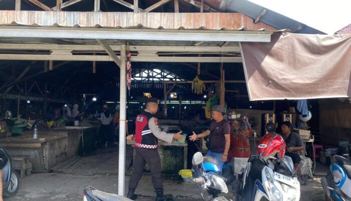 Polresta Palangka Raya Tingkatkan Patroli untuk Cegah Kriminalitas di Kawasan Pasar