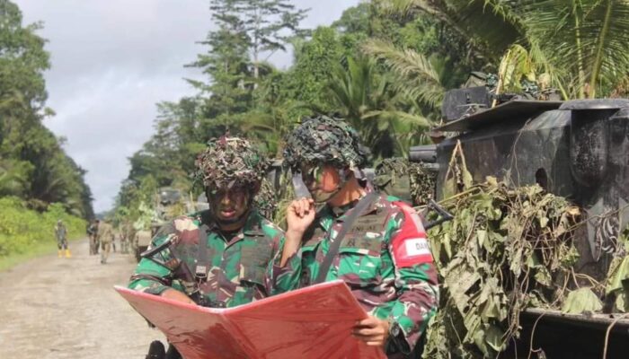 Latihan Tempur di Papua Barat: Prajurit Brigif 3 Marinir Asah Keterampilan dan Strategi Bertempur