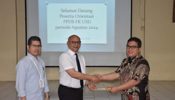 RS Adam Malik Gelar Orientasi untuk 126 Peserta Didik Program Spesialis FK USU