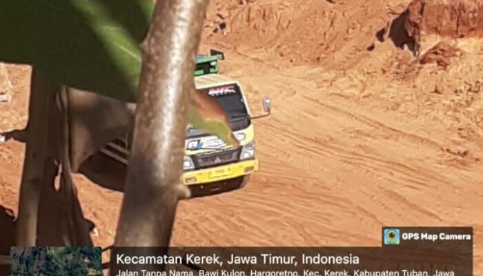 Diduga Oknum Polisi Terlibat dalam Tambang Ilegal di Tuban, Jawa Timur