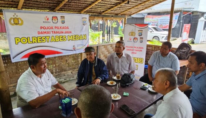 Polrestabes Medan Aktifkan Pojok Pilkada Damai