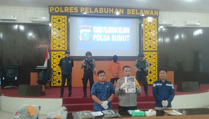 Polres Pelabuhan Belawan Ungkap Kasus Pembunuhan Berencana di Medan Utara, Mantan Penyewa Rumah Jadi Tersangka