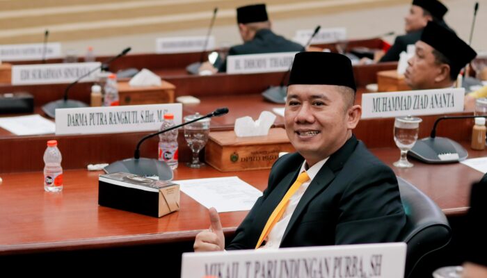 Dilantik Jadi Anggota DPRD Sumut, Darma Putra Rangkuti Optimis Majukan Daerahnya