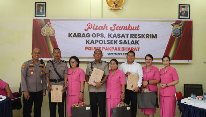 Pisah Sambut Pejabat Polres Pakpak Bharat, Gelak Tawa dan Kebersamaan Warnai Acara