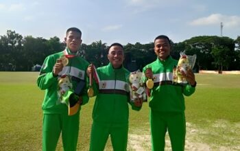 Mahasiswa FIK Unimed Raih Medali Emas di Cabor Cricket Putra PON XXI Sumut-Aceh 2024