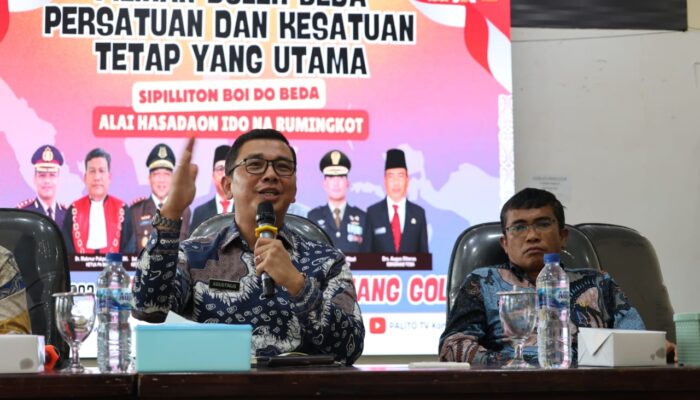 Pjs Bupati Toba Ajak Jurnalis Dorong Partisipasi Masyarakat Memilih, Tangkal Hoaks, dan Ciptakan Berita Berimbang jelang Pilkada