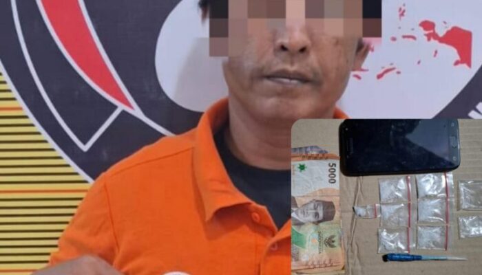 Berkat Informasi Masyarakat, Satuan Narkoba Polres Pelabuhan Belawan Tangkap Pengedar Narkoba di Jalan Marelan Raya